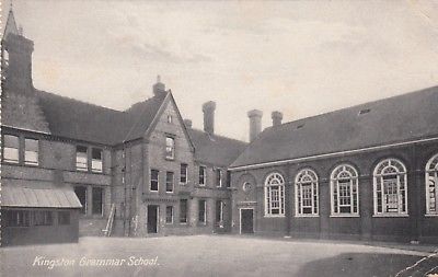 Kingston-Grammar-School-Kingston-on-Thames-Surrey-old-postcard-unposted