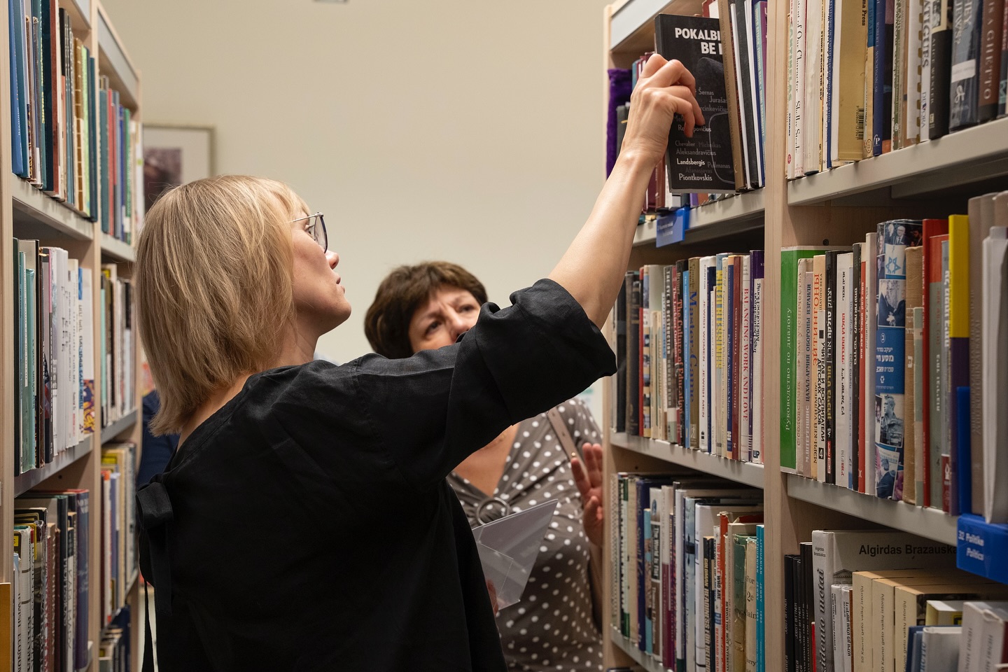 Knygų klubo pažintis su biblioteka